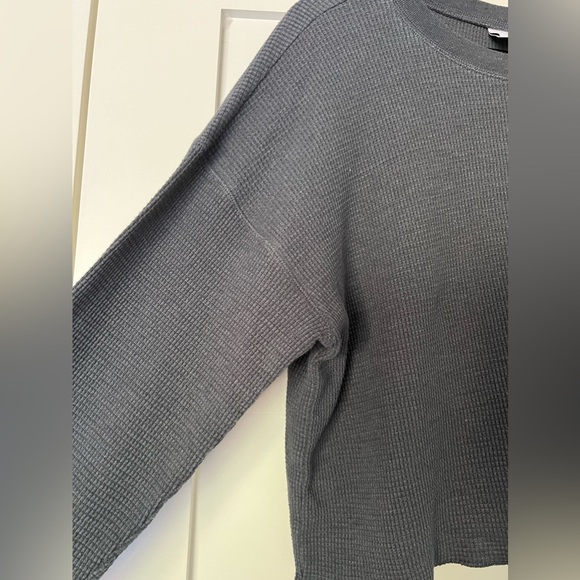 TNA Alamo Waffle Crew Boxy Longsleeve - Picture 7 of 12